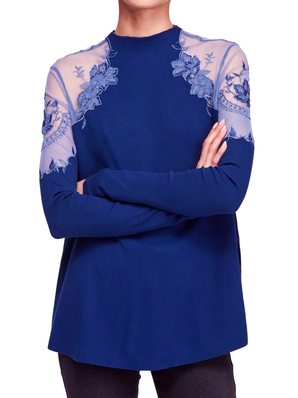 Free People Daniella Top in Blue
